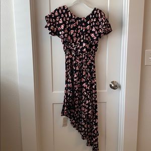 NWT MLM Label XS off shoulder asymmetrical dress